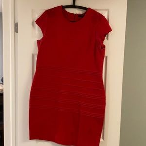 Red dress / casual / work dress